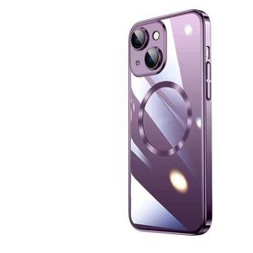 Ceponya Apple iPhone 14 Plus Wireless Şarj Özellikli Sert Pc Riksos Magsafe Kapak Kılıf