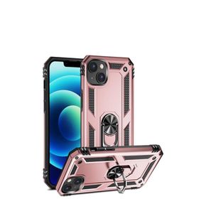 Ceponya Apple İphone 14 Plus Yüzüklü Standlı Manyetikli Armor Zırh Kılıf