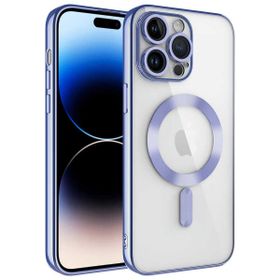 Ceponya Apple iPhone 14 Pro Kamera Korumalı Magsafe Wireless Şarj Özellikli Zore Demre Kapak Kılıf