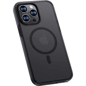 Ceponya Apple iPhone 14 Pro Max Kenarları Silikon Airbagli Mat Arka Yüzey Benks Icesand Kapak Kılıf