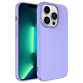 Ceponya Apple İphone 14 Pro Max Lansman Tasarım İç Yüzeyi Kadife Silikon Kılıf