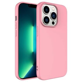 Ceponya Apple İphone 14 Pro Max Lansman Tasarım İç Yüzeyi Kadife Silikon Kılıf