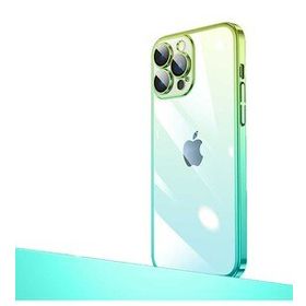 Ceponya Apple iPhone 14 Pro Max Parlak Renk Geçişli Kamera Korumalı Zore Senkron Kapak Kılıf