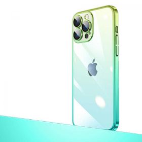 Ceponya Apple iPhone 14 Pro Max Parlak Renk Geçişli Kamera Korumalı Zore Senkron Kapak Kılıf
