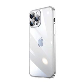 Ceponya Apple iPhone 14 Pro Max Sert Pc Renkli Çerçeveli Riksos Kapak Kılıf