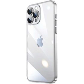 Ceponya Apple iPhone 14 Pro Max Sert Pc Renkli Çerçeveli Riksos Kapak Kılıf
