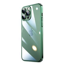Ceponya Apple iPhone 14 Pro Max Sert Pc Renkli Çerçeveli Zore Riksos Kapak Kılıf