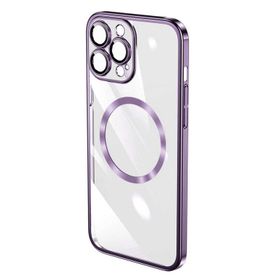 Ceponya Apple iPhone 14 Pro Max Wireless Şarj Özellikli Sert Pc Riksos Magsafe Kapak Kılıf