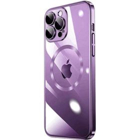 Ceponya Apple iPhone 14 Pro Max Wireless Şarj Özellikli Sert Pc Zore Riksos Magsafe Kapak Kılıf