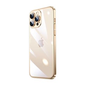 Ceponya Apple iPhone 14 Pro Sert Pc Renkli Çerçeveli Zore Riksos Kapak Kılıf