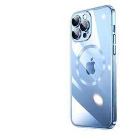 Ceponya Apple iPhone 14 Pro Wireless Şarj Özellikli Sert Pc Riksos Magsafe Kapak Kılıf