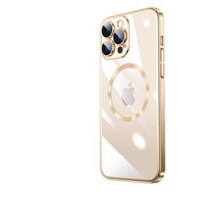 Ceponya Apple iPhone 14 Pro Wireless Şarj Özellikli Sert Pc Riksos Magsafe Kapak Kılıf