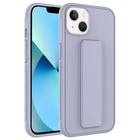 Ceponya Apple iPhone 14 Standlı Mat Yüzey Kamera Çıkıntılı İnce Tasarım Kapak Kılıf