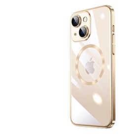Ceponya Apple iPhone 14 Wireless Şarj Özellikli Sert Pc Zore Riksos Magsafe Kapak Kılıf