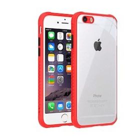 Ceponya Apple iPhone 6 kaff Siyah Kenarlı Kapak Kılıf