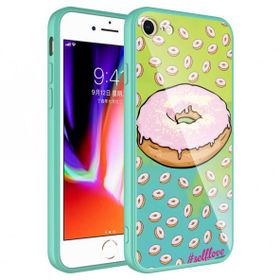 Ceponya Apple iPhone 7 Kamera Korumalı Desenli Sert Silikon Epoksi Kapak Kılıf
