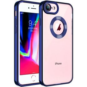 Ceponya Apple iPhone 7 Kamera Korumalı Logo Gösteren Omega Kapak Kılıf