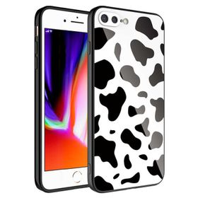Ceponya Apple iPhone 7 Plus Kamera Korumalı Desenli Sert Silikon Epoksi Kapak Kılıf