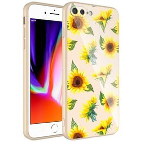 Ceponya Apple iPhone 7 Plus Kamera Korumalı Desenli Sert Silikon Epoksi Kapak Kılıf