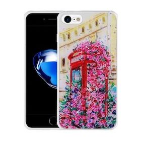 Ceponya Apple iPhone 7 Simli Desenli Kamera Korumalı Parlak Popy Kapak Kılıf