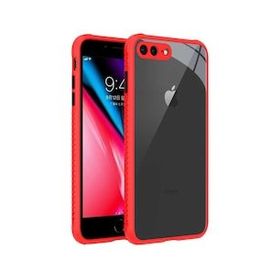 Ceponya Apple iPhone 8 Plus kaff Beyaz Kenarlı Kapak Kılıf