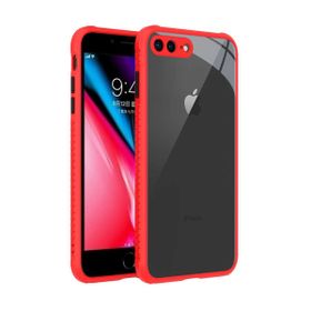 Ceponya Apple iPhone 8 Plus kaff Beyaz Kenarlı Kapak Kılıf
