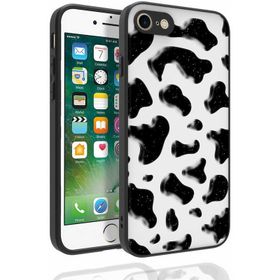 Ceponya Apple iPhone Se 2020 Desenli Kamera Korumalı Parlak Nora Kapak Kılıf
