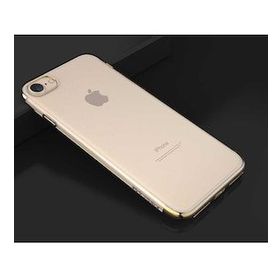 Ceponya Apple iPhone Se 2022 İnce Köşeleri Renkli Şeffaf Silikon Kılıf