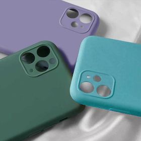 Ceponya Apple iPhone Se 2022 Lansman Tasarım İçi Kadife Lüx Silikon Kılıf