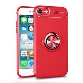 Ceponya Apple iPhone Se 2022 Standlı Yüzüklü Manyetik Silikon Kılıf