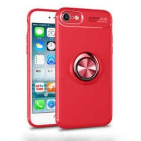 Ceponya Apple iPhone Se 2022 Standlı Yüzüklü Manyetik Silikon Kılıf