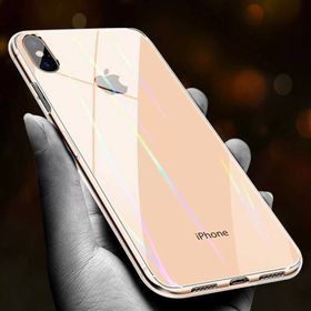 Ceponya Apple iPhone X Rainbow Kapak Kılıf