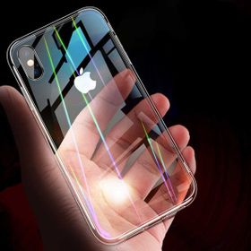 Ceponya Apple iPhone X Rainbow Kapak Kılıf