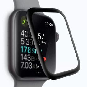 Ceponya Apple Watch 44 mm Full Yapışkanlı Cam Ekran Koruyucu