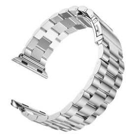 Ceponya Apple Watch 44 mm Krd-04 Metal Katlamalı Yandan Klips Kordon