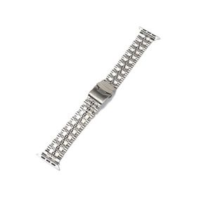 ​​​Ceponya Apple Watch Ultra 49 mm Krd-54 Metal Klipsli Tasarım Kordon