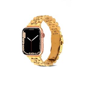 ​​​Ceponya Apple Watch Ultra 49 mm Krd-54 Metal Klipsli Tasarım Kordon