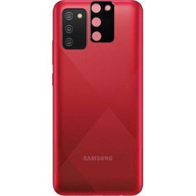 Ceponya Galaxy A02S 3D Kamera Lens Koruyucu Temperli Cam