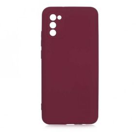 Ceponya Galaxy A02s Lansman Tasarım İç Yüzeyi Kadife Silikon Kılıf