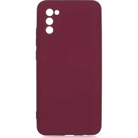 Ceponya Galaxy A02s Lansman Tasarım İç Yüzeyi Kadife Silikon Kılıf