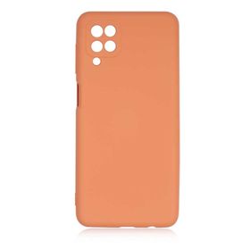 Ceponya Galaxy A12 Lansman Tasarım İç Yüzeyi Kadife Silikon Kılıf