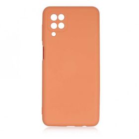 Ceponya Galaxy A12 Lansman Tasarım İç Yüzeyi Kadife Silikon Kılıf