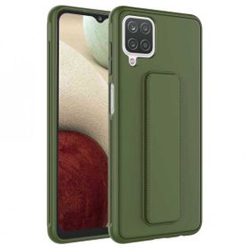 Ceponya Galaxy A12 Qstand Kapak Kılıf