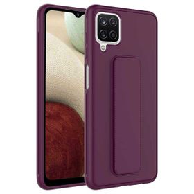 Ceponya Galaxy A12 Qstand Kapak Kılıf
