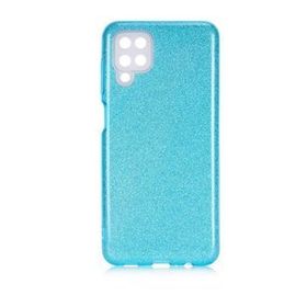 Ceponya Galaxy A12 Simli Renkli Silikon Kılıf