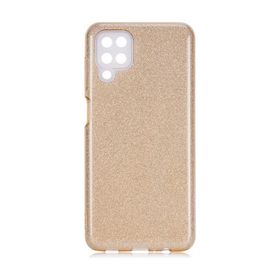 Ceponya Galaxy A12 Simli Renkli Silikon Kılıf