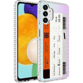 Ceponya Galaxy A13 4g Airbag Kenarlı Renkli Desenli Elegans Silikon Kılıf