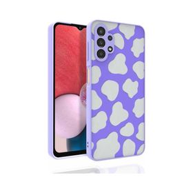 Ceponya Galaxy A13 4g Desenli Kamera Korumalı Parlak Nora Kapak Kılıf