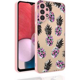 Ceponya Galaxy A13 4g Desenli Kamera Korumalı Parlak Nora Kapak Kılıf