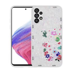 Ceponya Galaxy A13 4g Desenli Sert Silikon Mumila Kapak Kılıf